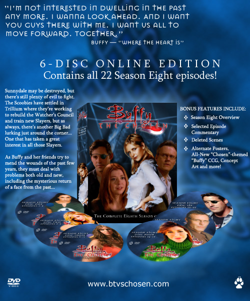 Season 8 DVD Set - Back Cover